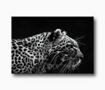 yırtıcı hayvan leopar kanvas tablo