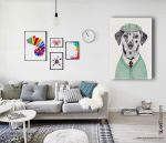dalmaçyalı köpek,dalmaçyalı köpek tablosu,dalmaçyalı köpek kanvas tablo