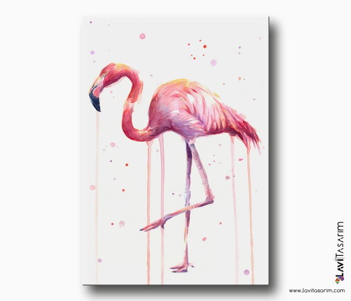 suluboya flamingo tablo