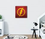 flash kanvas tablo , super kahramanlar tablo , super hero , karşıyaka kanvas tablo , lavi tasarım