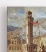 İzmir’in Kurtuluşu Kanvas Tablo , izmir kanvas tablo , izmir savaş tablo , lavi tasarım