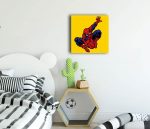 örümcek adam kanvas tablo , spiderman tablo , lavi tasarım , menderes kanvas tablo
