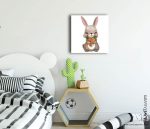 Bebek Odası Tabloları Tavşan ve Havuç