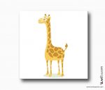 Zürafa Çocuk Tablosu