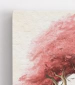 Ağaç Dağ Ev Kanvas Tablo, manisa kanvas tablo baskı hizmetleri ile lavi tasarım da
