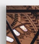 Cami Kubbe Desenleri Kanvas Tablo, cami tabloları, tarihi yerler tablo, güzel tablolar