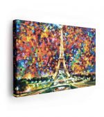 Hayaller Şehri Paris Kanvas Tablo, ünlü tablolar, ünlü ressamların eserleri
