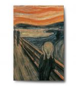 Çığlık Kanvas Tablo - The Scream Edvard Munch Tablosu