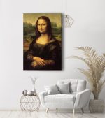 Mona Lisa Kanvas Tablo - Leonardo Da Vinci Tablosu