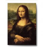 Mona Lisa Kanvas Tablo - Leonardo Da Vinci Tablosu