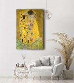 Öpücük Kanvas Tablo - The Kiss Gustav Klimt Tablosu