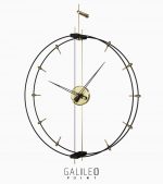 Duvar Saati Çeşitleri Galileo Point 60 , altın gold Duvar Saati , duvar saatleri, lavi tasarım