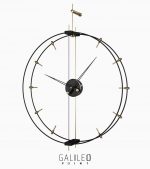 Duvar Saati Çeşitleri Galileo Point 60 , siyah duvar saati, duvar saatleri, lavi tasarım