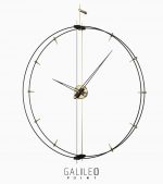 Şık Duvar Saati Modelleri , Galileo Point 90 , gold ahşap metal duvar saati , lavi tasarim, ankara duvar saati