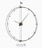 Şık Duvar Saati Modelleri , Galileo Point 90 , meşe ahşap duvar saati , lavi tasarim ankara duvar saati