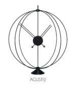 Büyük Masa Saati Agusto 50 ve en güzel ve en yeni trend siyah masa saati modelleri Lavi Tasarım da
