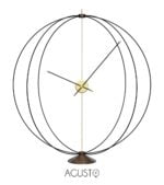 Ceviz Altın Sarısı Yer Saati Agusto 90 en güzel masa saati ve yer saatleri modelleri mağazası Lavi Tasarım da