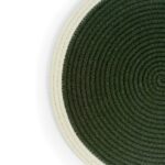 Tabak altlığı supla modelleri moire serisi krem yeşil halat ip supla, mutfak ve ev dekorasyon ürünleri online mağazası Lavi Tasarım tarafından sunulmaktadır.